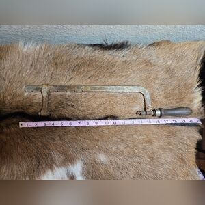 Vintage Miller's Falls Hacksaw #6 No Blade No Star Logo USA Massachusetts